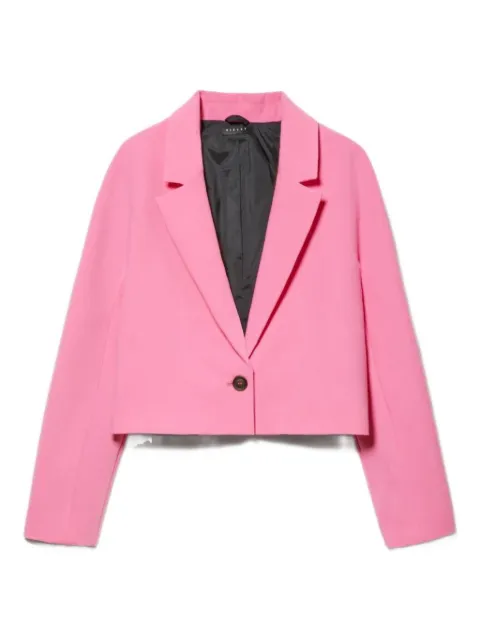 Sisley single-button cropped top