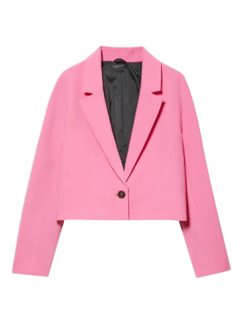 Sisley single-button cropped top