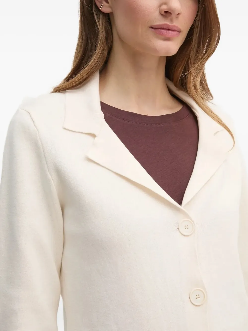 Sisley Paris Single-breasted Blazer In Metallic