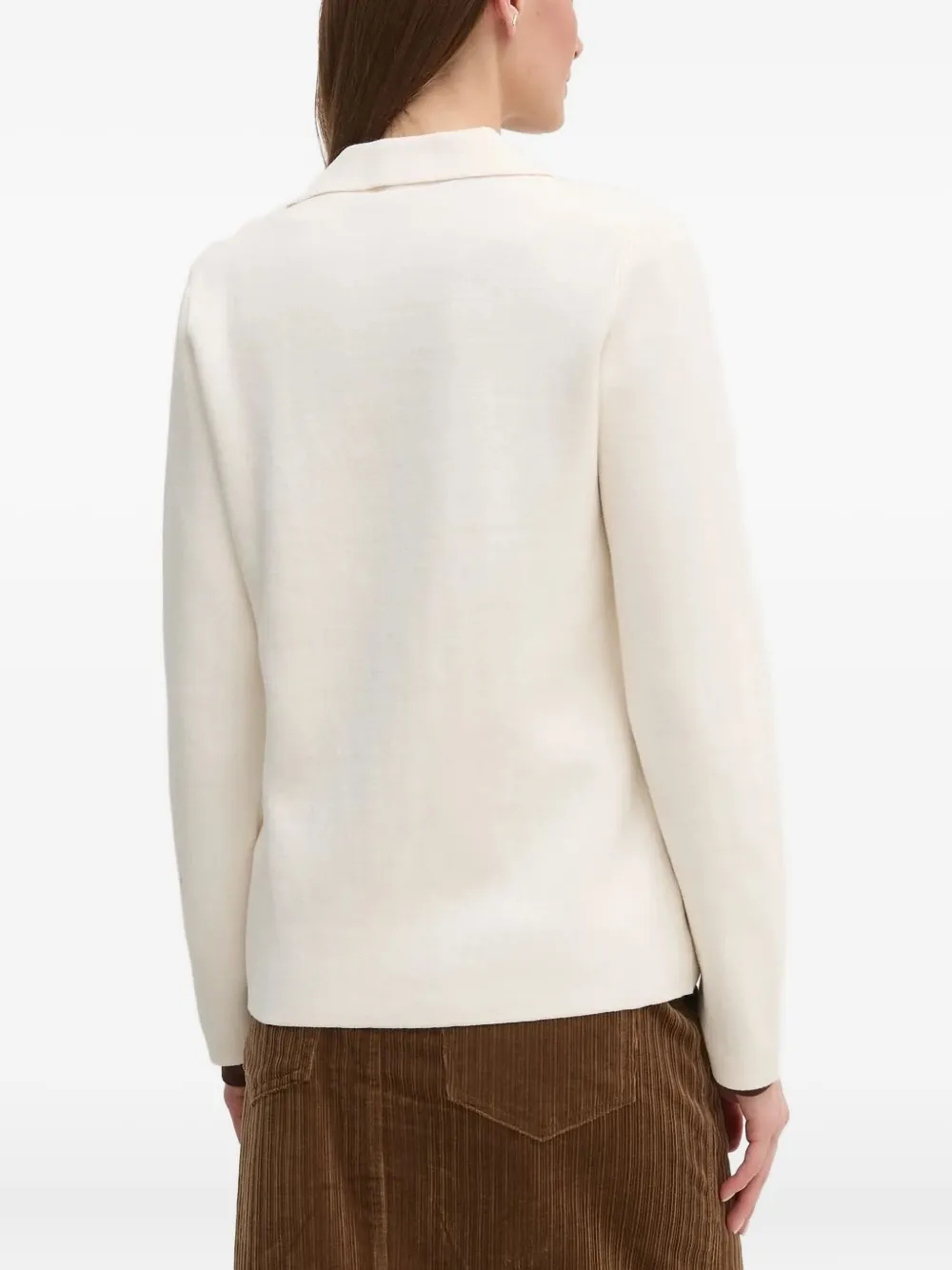 Sisley Paris Single-breasted Blazer In Metallic