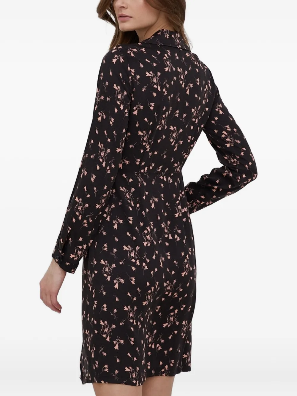 Sisley floral-print buttoned midi day dress | Day Dresses | Image 2
