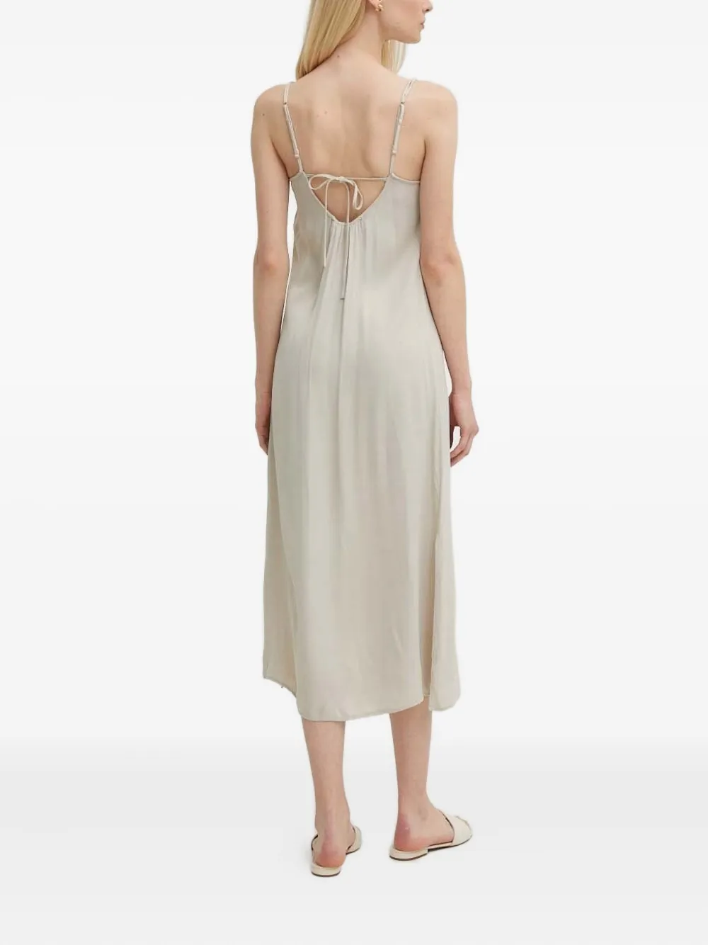 Sisley Blousejurk met gehaakt detail - Beige