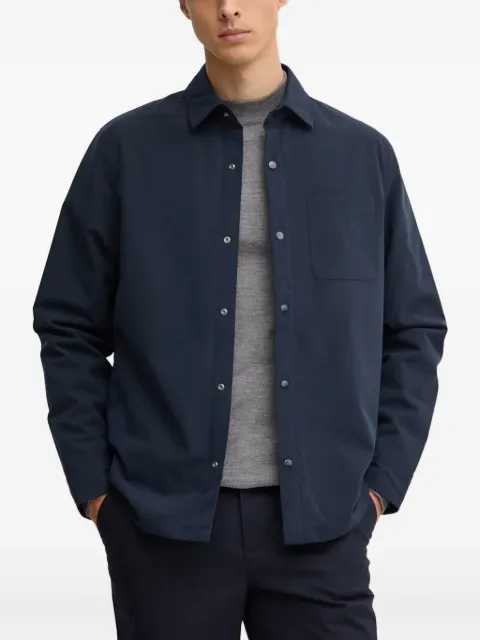 Sisley snap-button shirt jacket