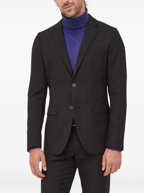 Sisley single-breasted flap-pocket blazer 