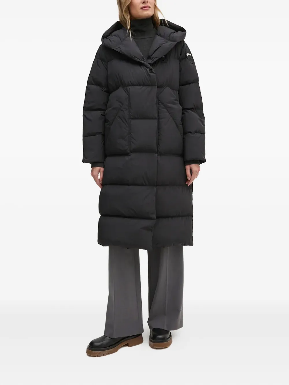 Sisley Broek met geplooid detail - Grijs