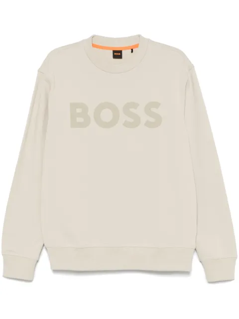 BOSS logo-stamp sweater