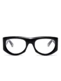 Gucci Eyewear geometric-frame glasses - Black