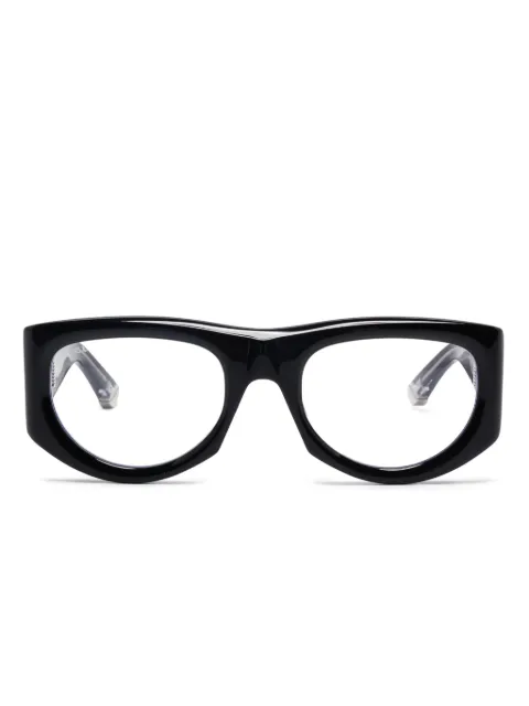 Gucci Eyewear lentes con armazón geométrica