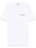MSGM La Vedetta-print T-shirt - White