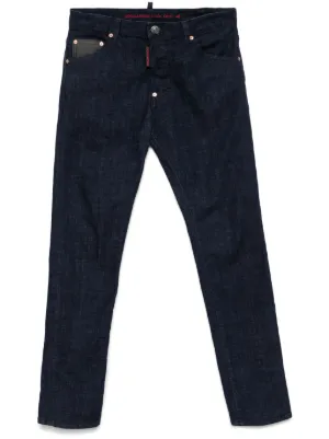 Dsquared2（ディースクエアード）メンズ スリムジーンズ - FARFETCH