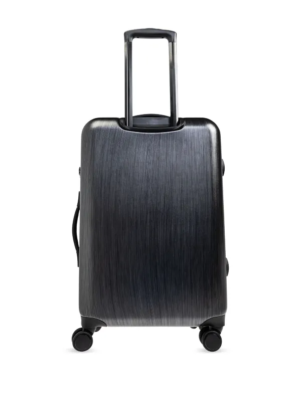 Emporio Armani Medium logo-embossed Trolley | Silver | FARFETCH