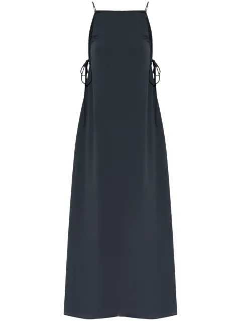 Emporio Armani strap-detail maxi dress