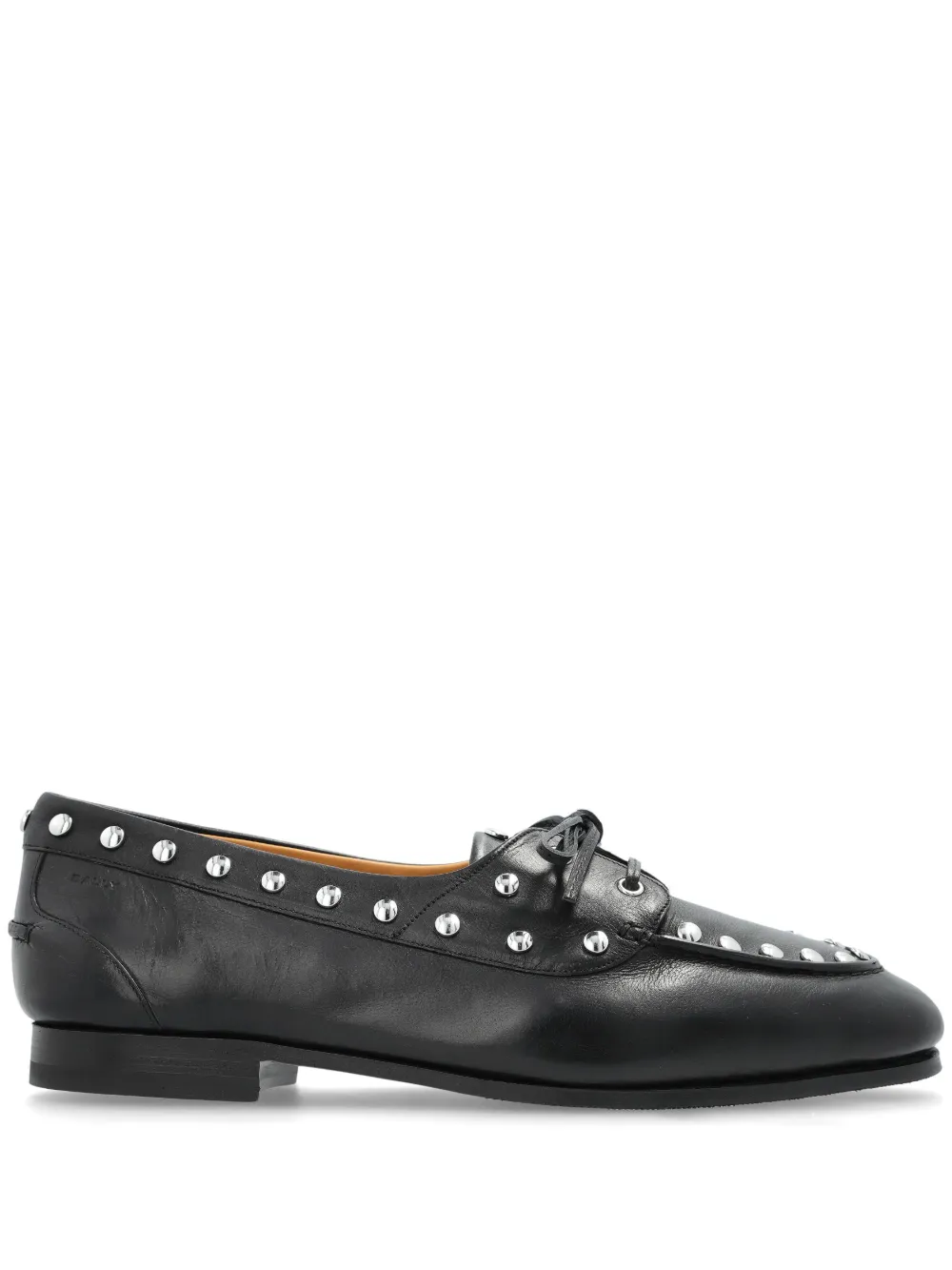 Bally Leren brogues Zwart