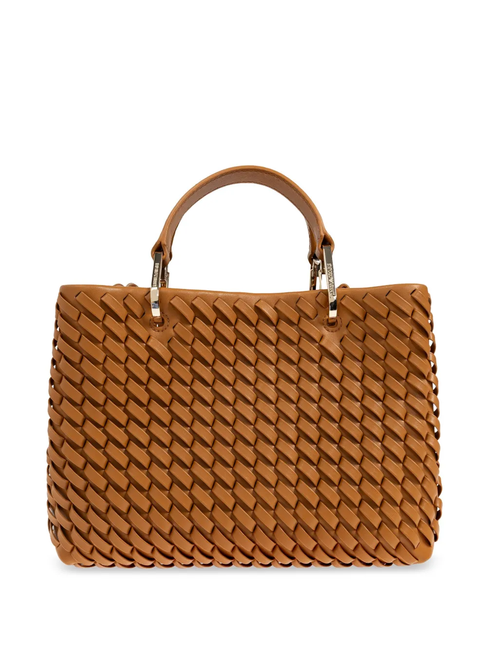 Shop Emporio Armani Myea Tote Bag In Brown