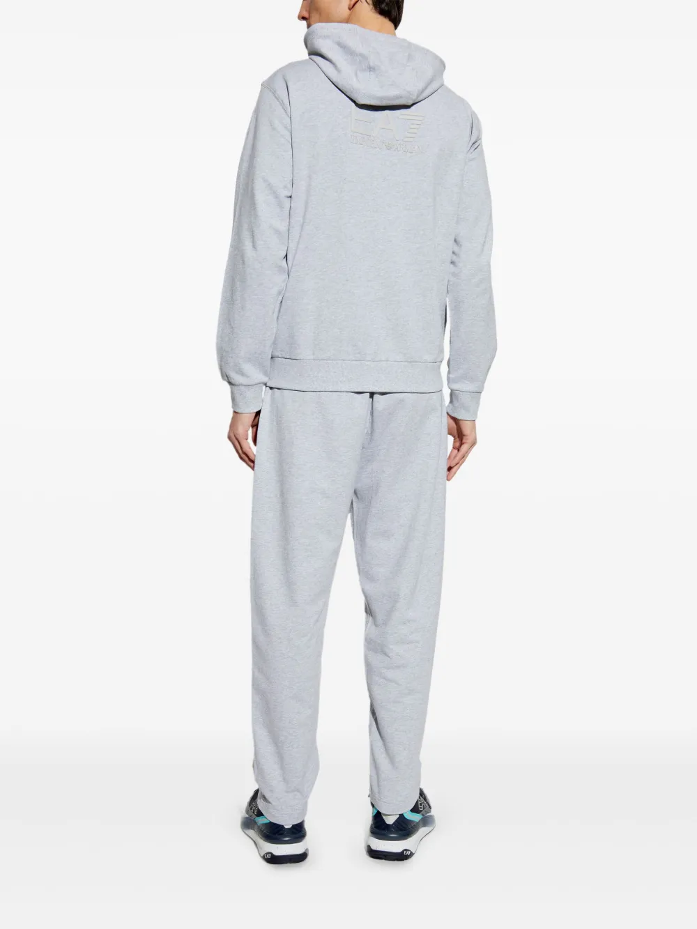 Ea7 Emporio Armani Katoenen trainingspak Grijs
