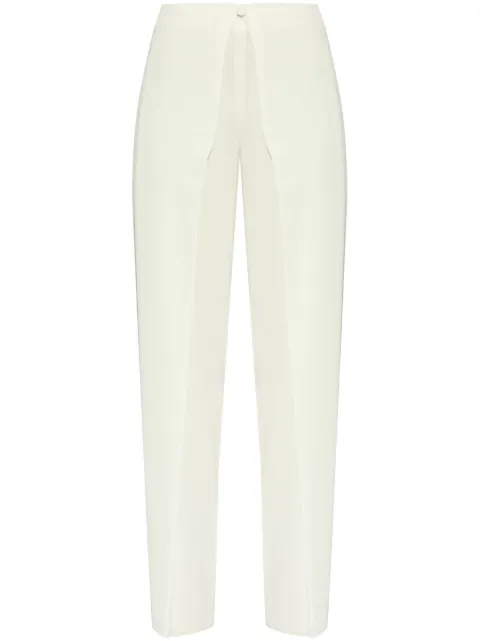 Emporio Armani layered-design trousers 