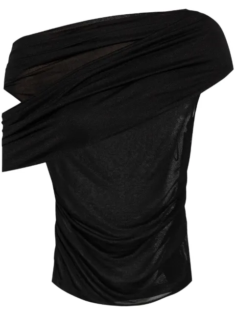 Blumarine top drapeado