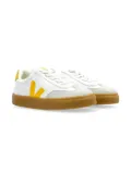 VEJA Kids logo-patch sneakers - White