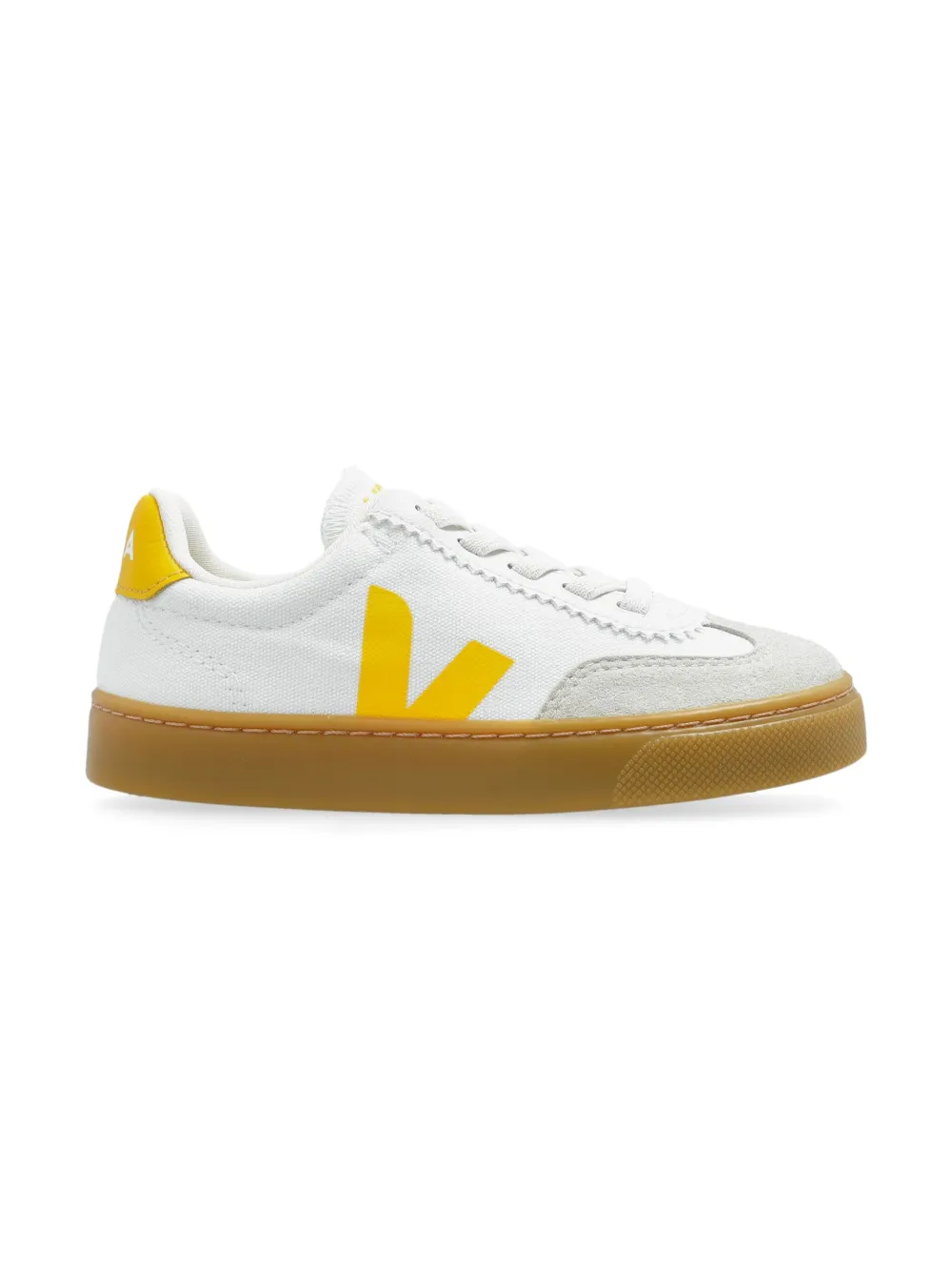 VEJA Kids Sneakers met logopatch - Wit