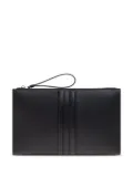 Bally leather clutch bag - Black