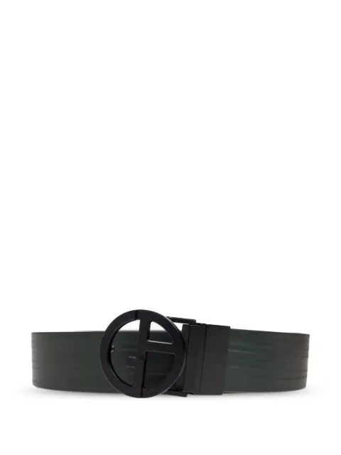 Giorgio Armani cinturón reversible con doble hebilla