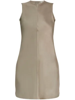 【AMI PARIS】アミパリス Sleeveless dress ベージュ AMI Paris Dresses for Women | FARFETCH US
