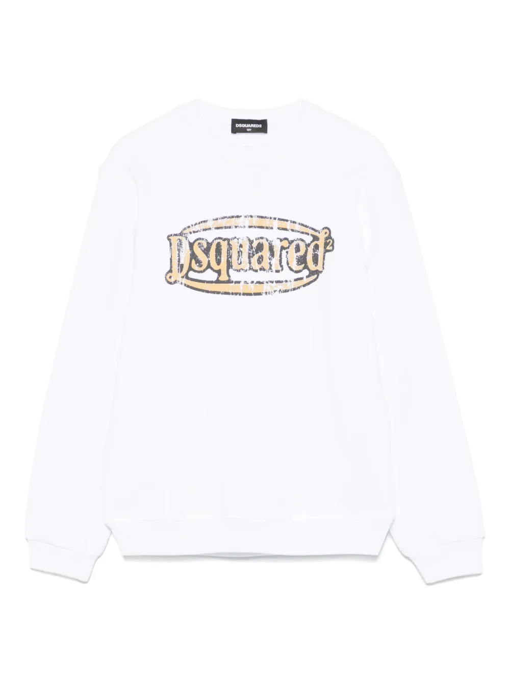 DSQUARED2 KIDS Sweater met logoprint Wit