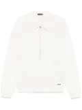 TOM FORD half-zip sweatshirt - White