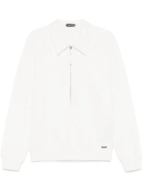 Sweat à col zippé - TOM FORD - Modalova