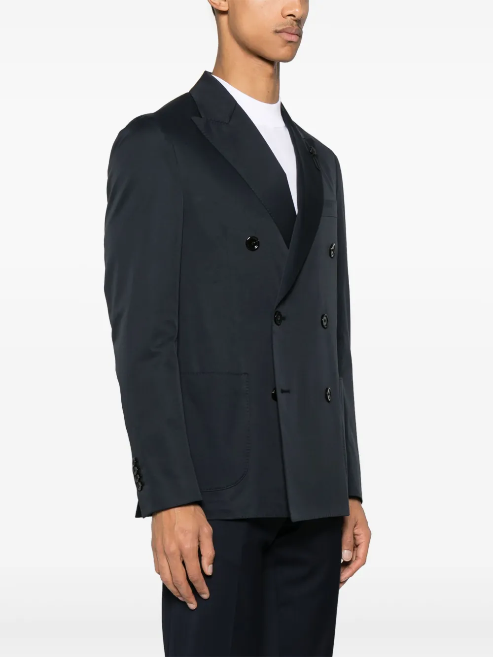 Lardini Blazer met broche Blauw