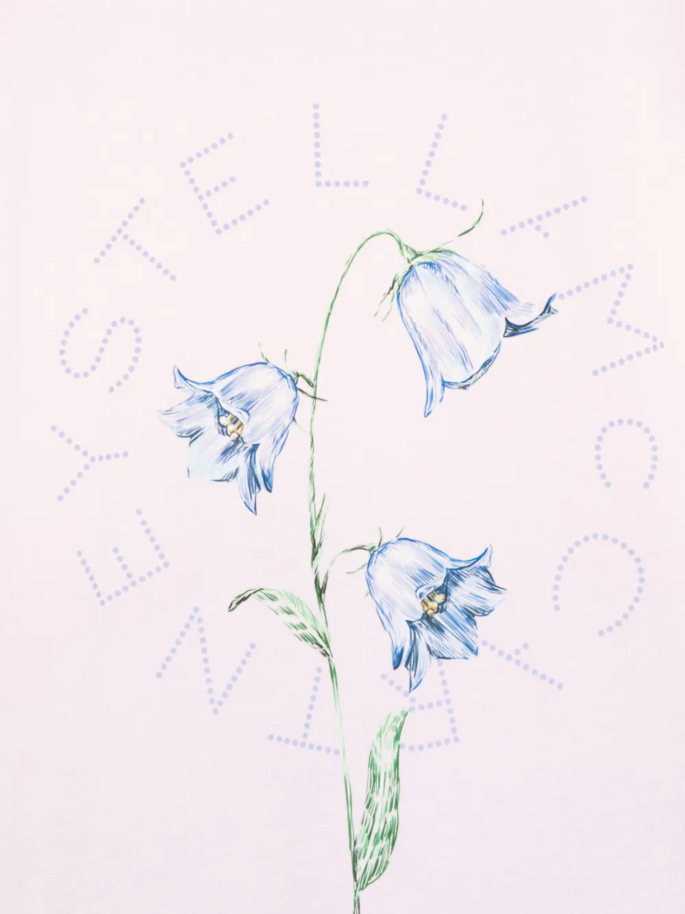 Stella McCartney Kids T-shirt met bloemenprint Roze