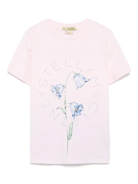 Stella McCartney Kids floral-print T-shirt