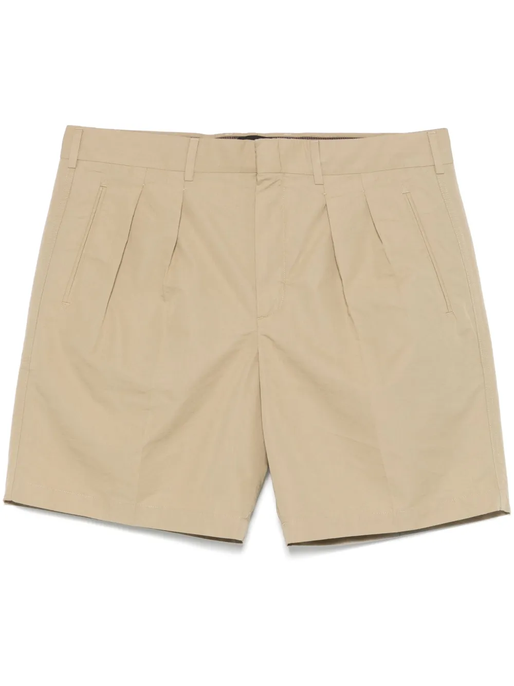 TOM FORD Shorts met plooidetail Beige