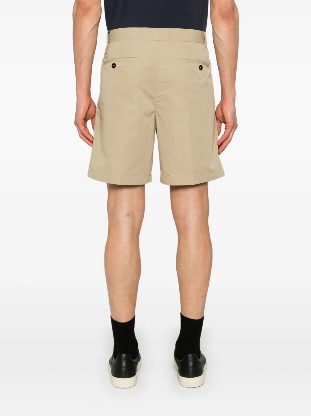 TOM FORD Shorts met plooidetail Beige