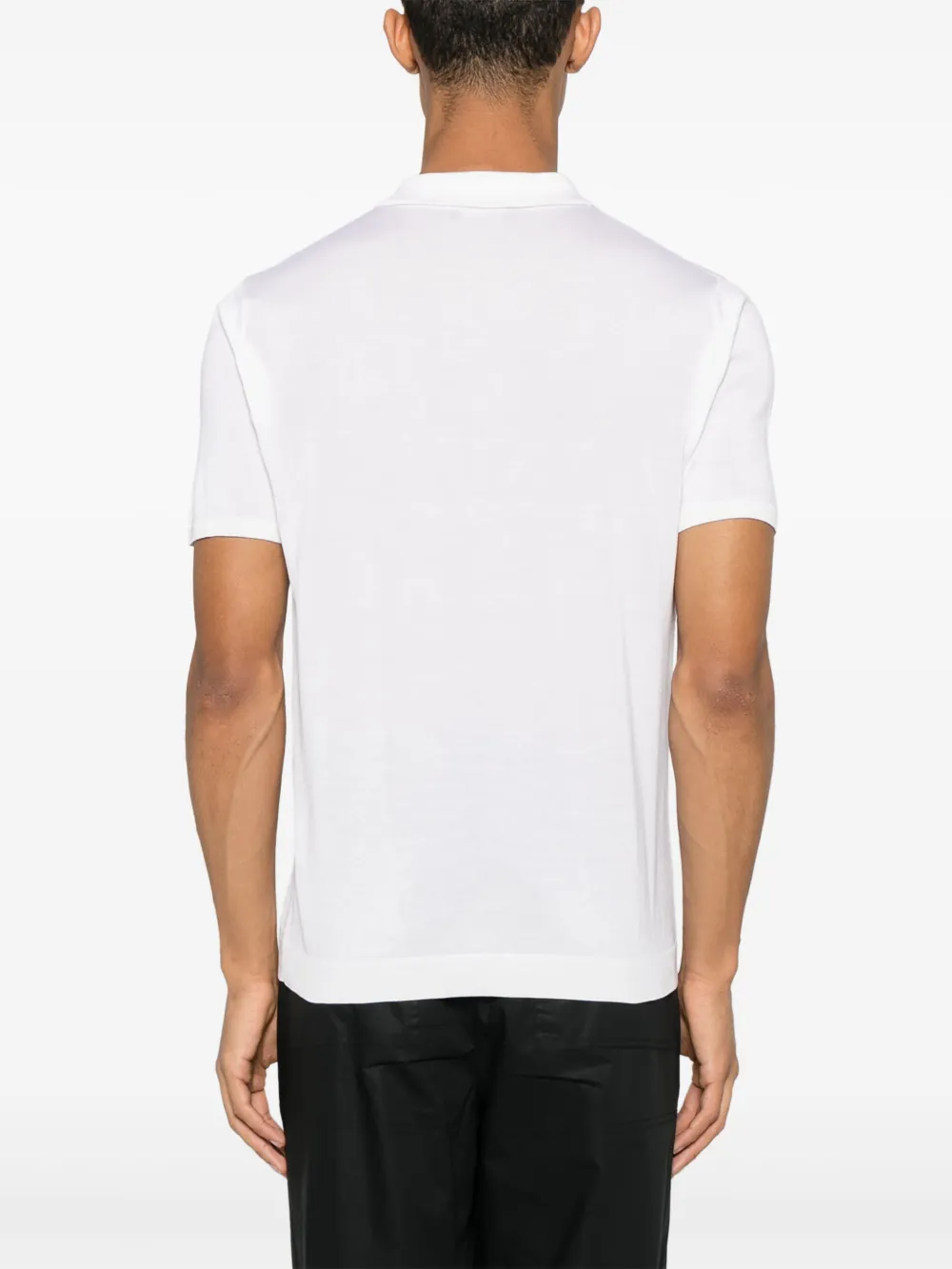 Roberto Collina Zijden poloshirt Beige