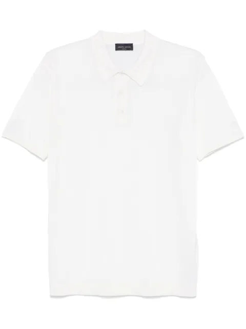 Roberto Collina silk polo shirt