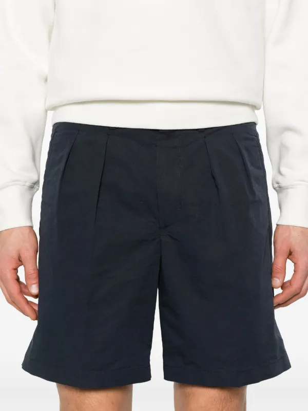【関税込み】TOM FORD ブルー ロゴパッチ ショートパンツ TOM FORD ショートパンツ | ブルー | FARFETCH JP