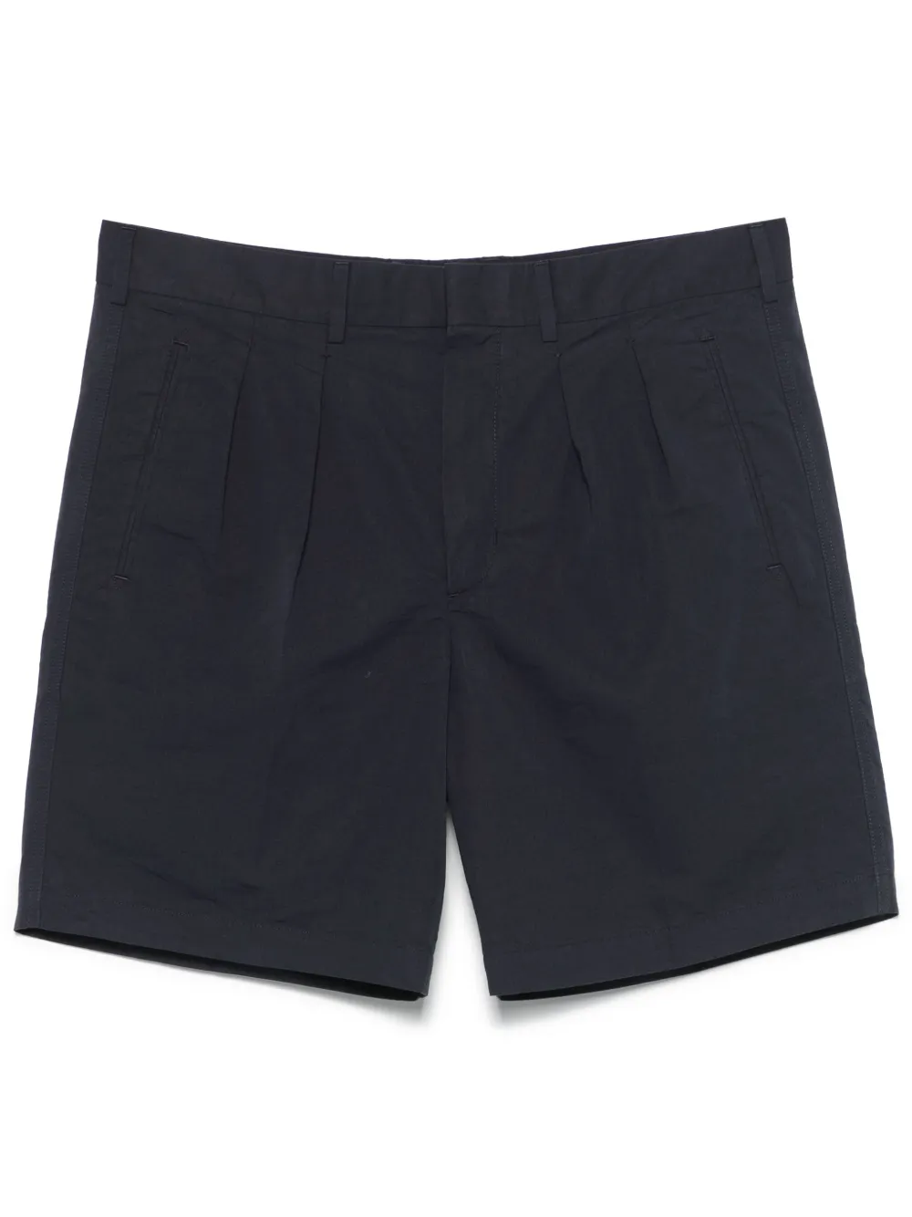 TOM FORD Shorts met plooidetail Blauw