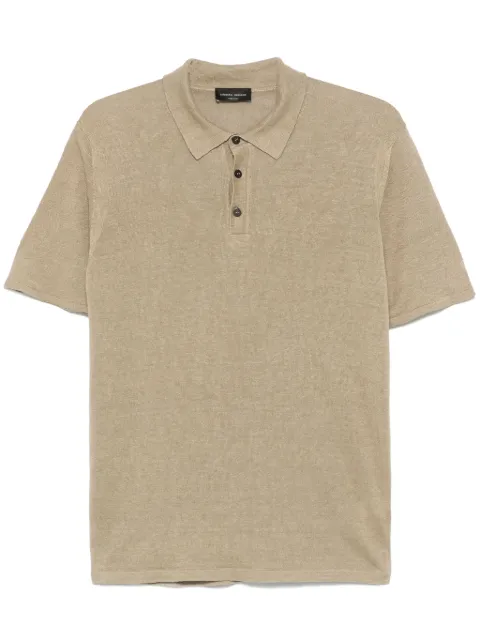 Roberto Collina linen polo shirt