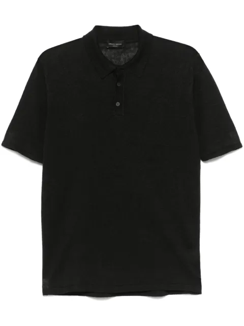 Roberto Collina linen polo shirt