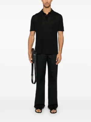 パーカー・フーディ ROBERTO COLLINA Men Polo Shirts RB20424 NERO BLACK Roberto Collina fine-knit Shirt | Black | FARFETCH