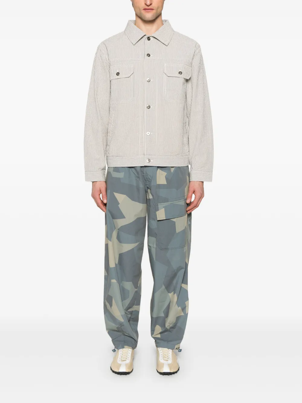 universalworks Universal Works Pilot broek - Blauw