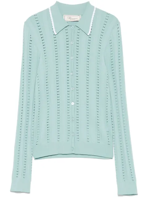 Blumarine cárdigan de tejido flojo