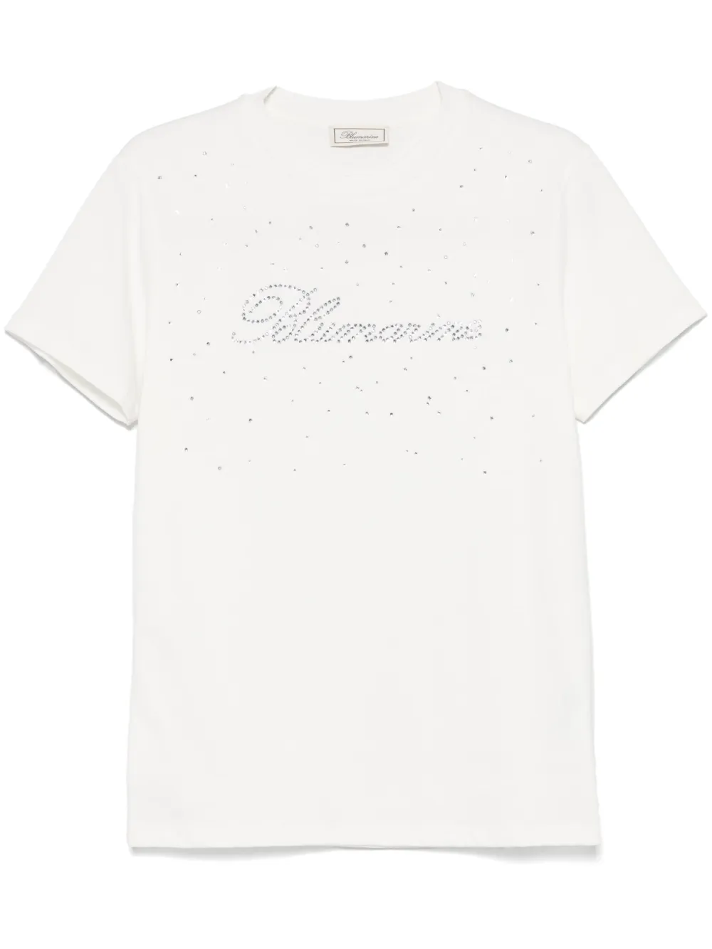 logo-embellished T-shirt