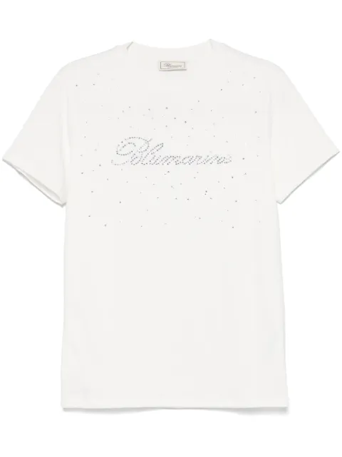 Blumarine logo-embellished T-shirt