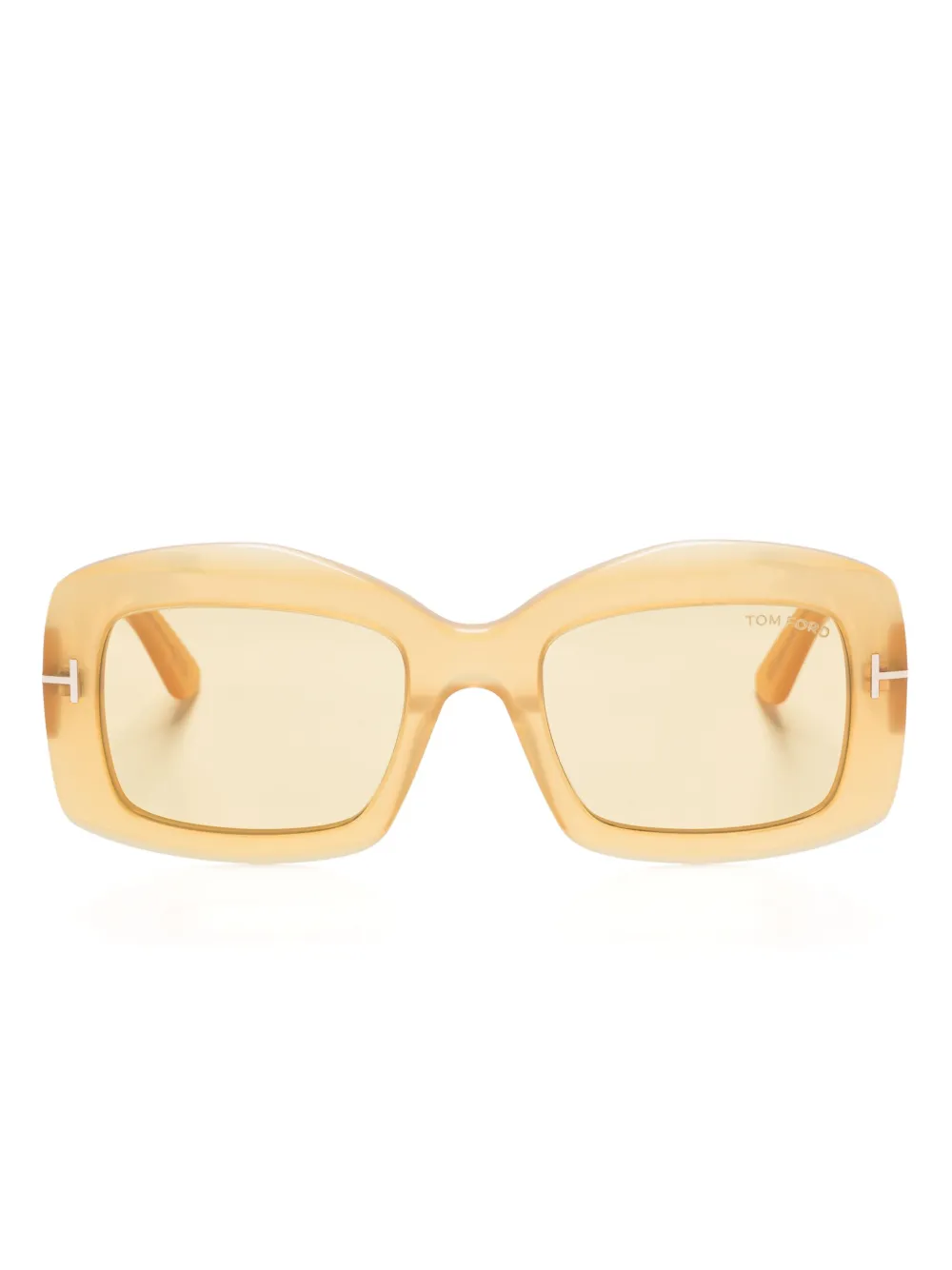 TOM FORD Eyewear Venetia サングラス - イエロー TOM FORD Eyewear Venetia サングラス - イエロー