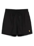 Carhartt WIP Chase swim shorts - Black