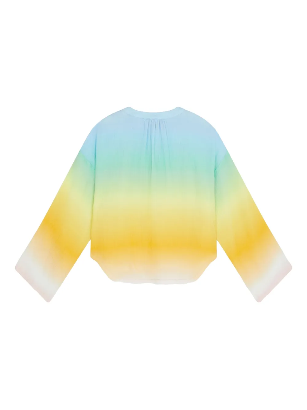 Mira Mikati logo-appliqué blouse - Blauw