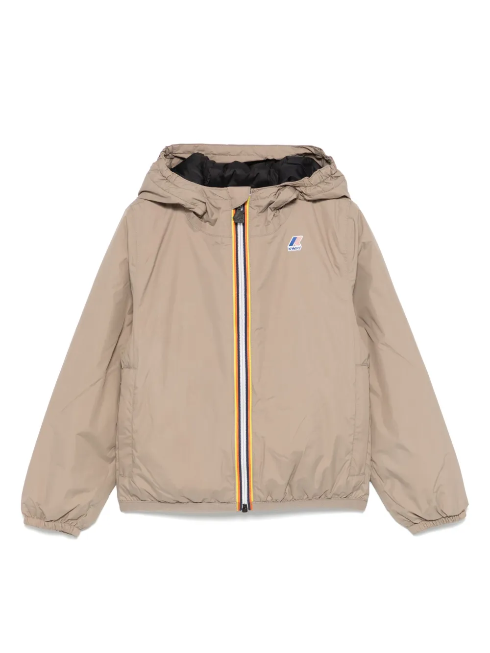 K-way Zip-up Jacket In 中性色