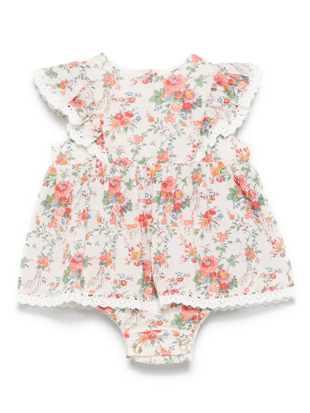 LOUISE MISHA KIDS Lena romper | Neutrals | Image 1